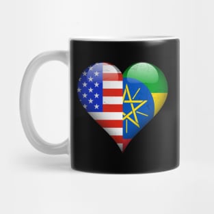 Half American Half Ethiopian - Gift for Ethiopian From Ethiopia Mug